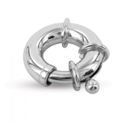 Bolt Ring - 10mm to 20mm, Sterling Silver