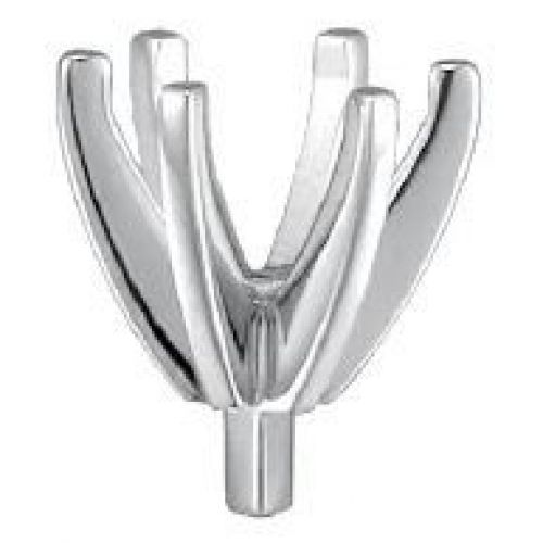 6 Claw - P- Round, Shallow and wide. Pressed