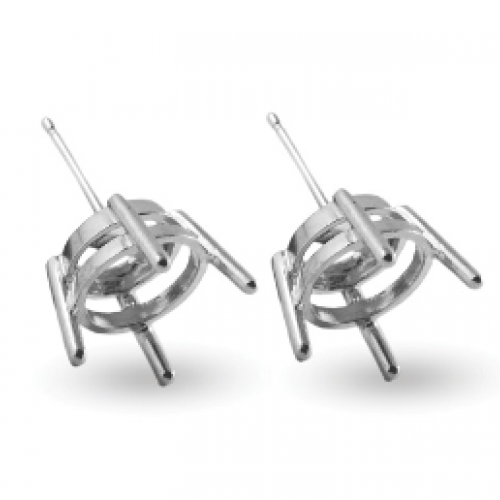 4 Claw - Deluxe Double Gallery Studs - Round